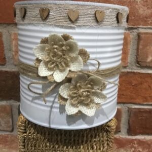 Upcycled Food Tin Pots